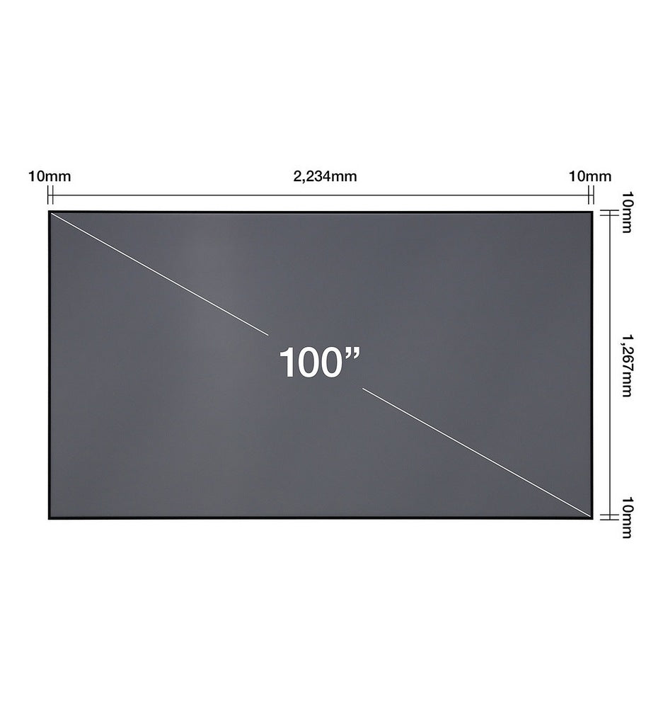 Écran de projection ELPSC35 Epson Laser TV 100" Screen -Epson