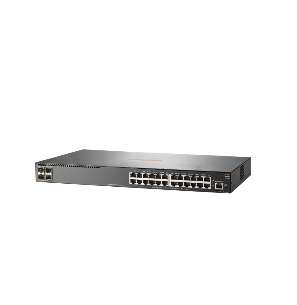 Switch Administrable HPE Aruba 2930F 24 ports 4SFP (JL259A) - Logically