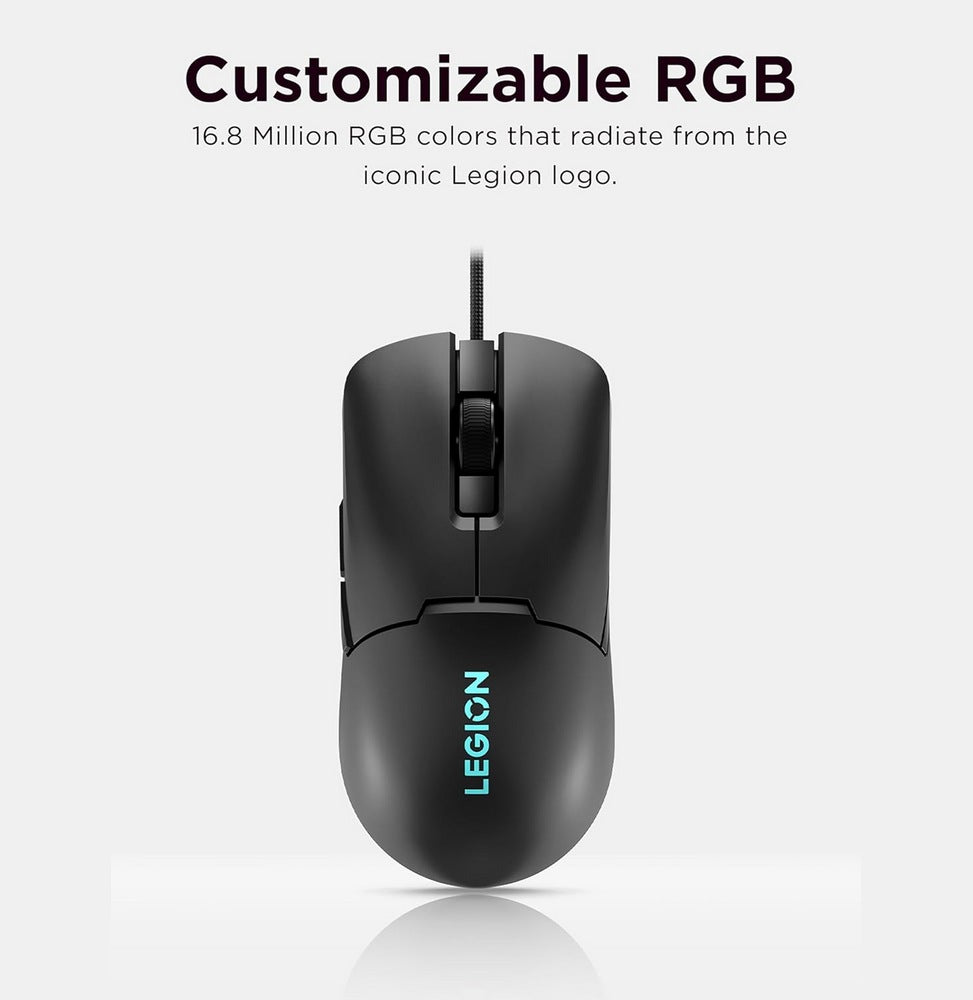 Souris Lenovo Legion M300s RGB Gaming (Black) GY51H47350