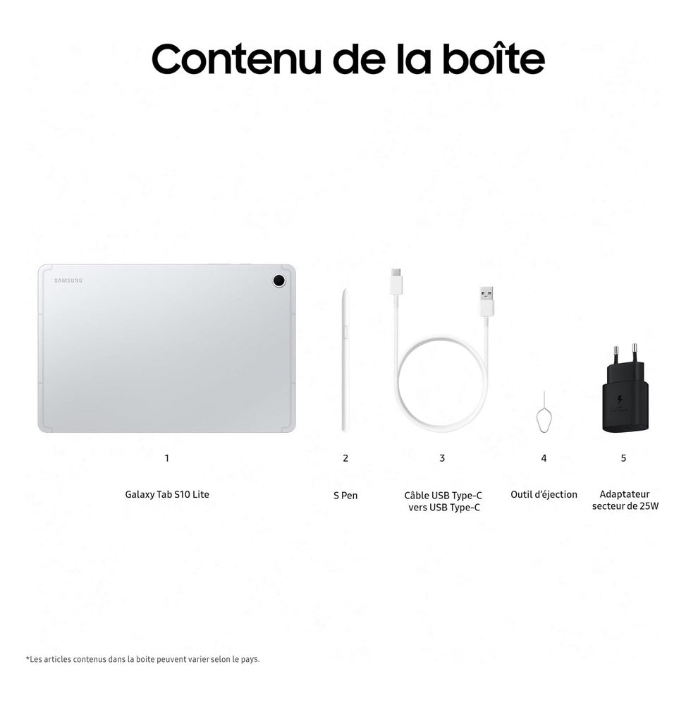 Samsung Galaxy Tab S10 Lite 10,9’’ 5G Silver (8Gb | 256GB)