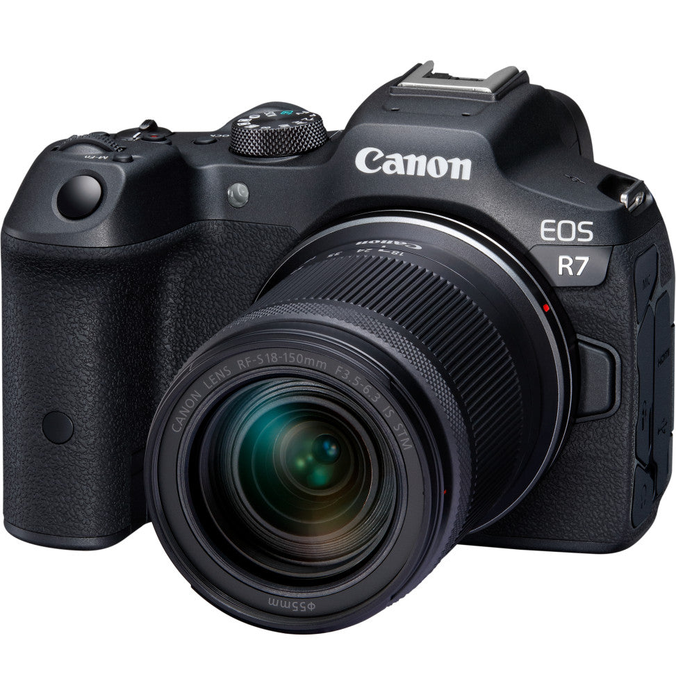 Appareil photo hybride Canon EOS R7 + objectif RF-S 18-150mm F3.5-6.3 IS STM