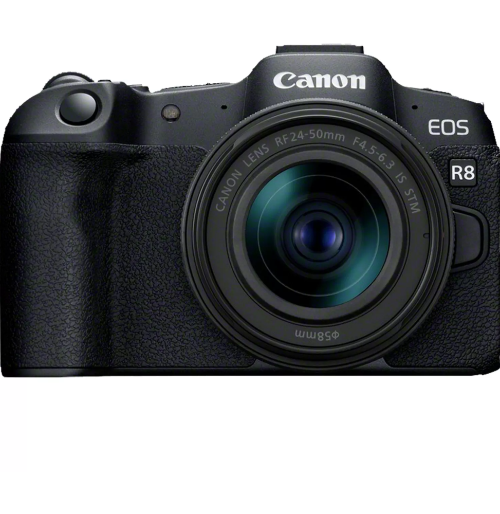 Appareil photo Canon EOS R8 + objectif RF24-50 F4.5-6.3 IS STM