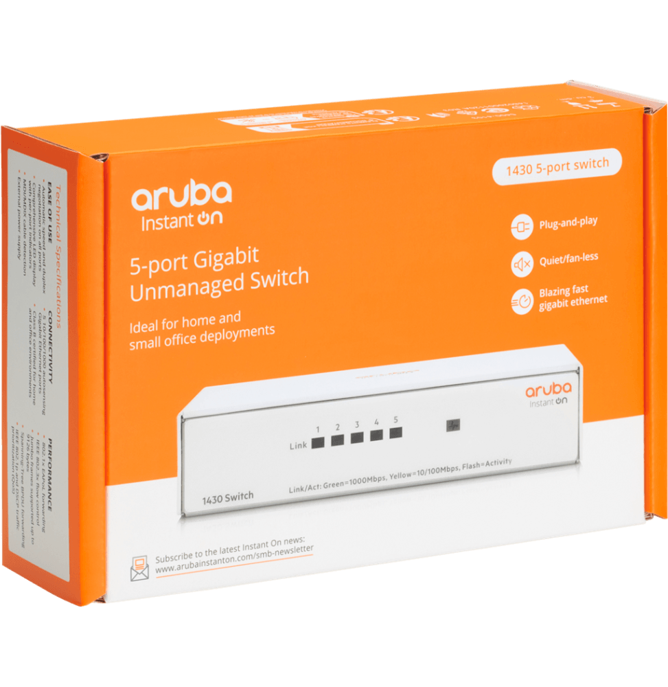 Switch Aruba Instant On 1430 5G (R8R44A) - Logically