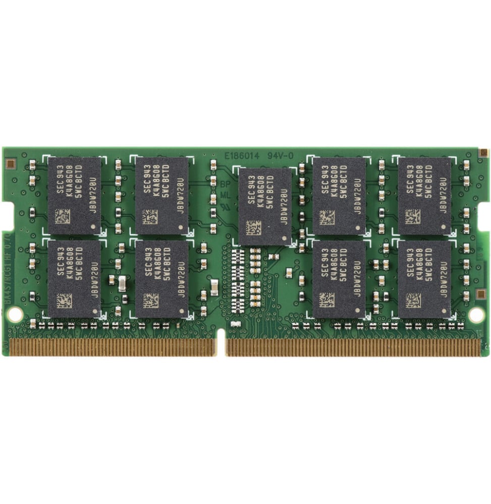 Barrette mémoire Synology SO-DIMM 4GB DDR4 ECC - Serveur Nas (D4ES01-4G)