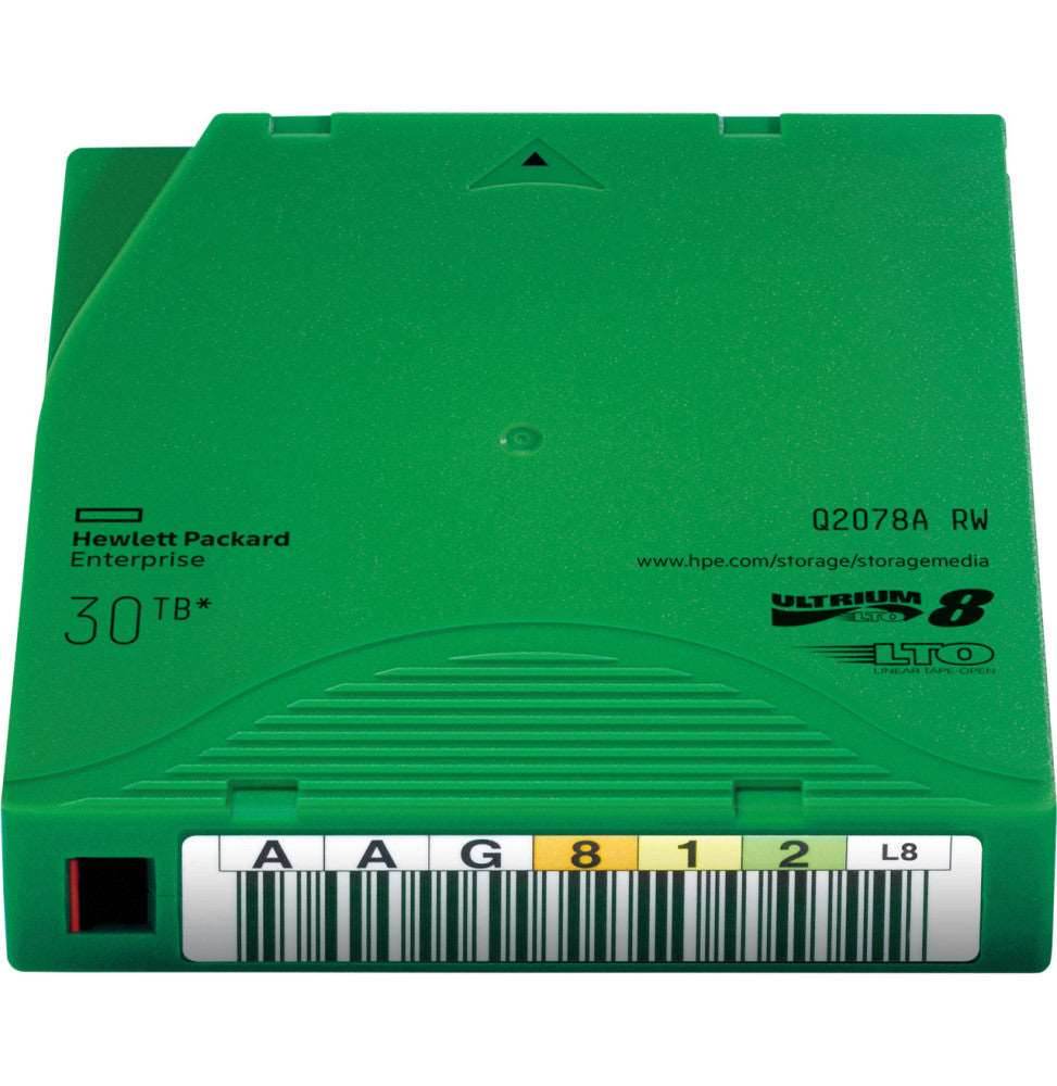 Cartouche de données HPE LTO-8 Ultrium 30 To RW (Q2078A) - Logically