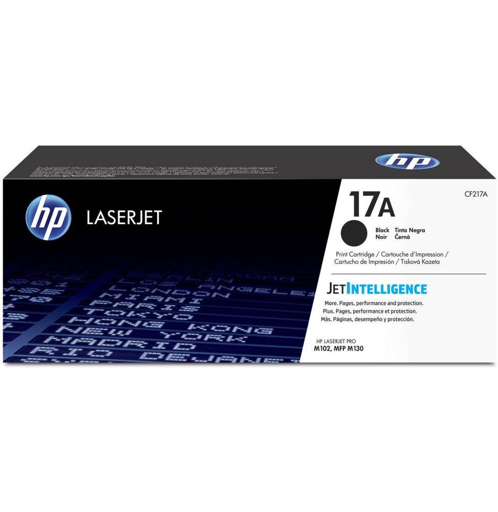 HP 17A Noir (CF217A) - Toner HP LaserJet d'origine - Logically