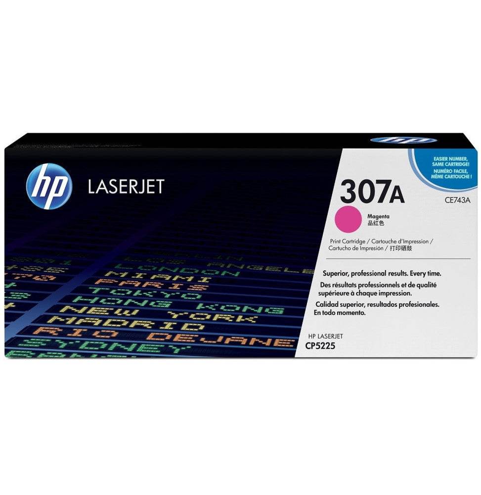 HP 307A Magenta - Toner HP LaserJet d'origine (CE743A) - Logically