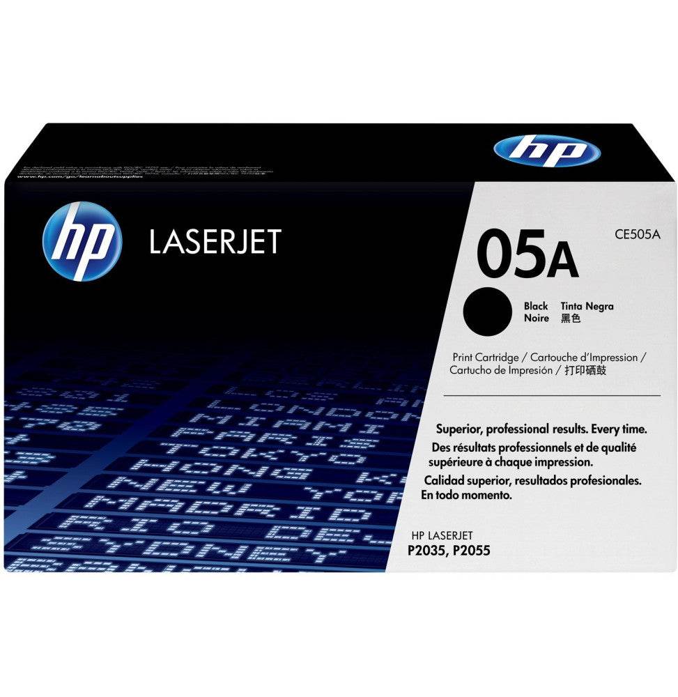 HP 05A Noir (CE505A) - Toner HP LaserJet d'origine - Logically
