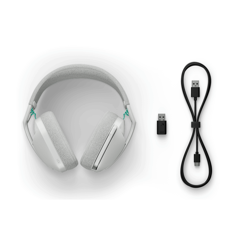 Casque gaming Bluetooth Logitech G321 LIGHTSPEED Blanc (981-001569)