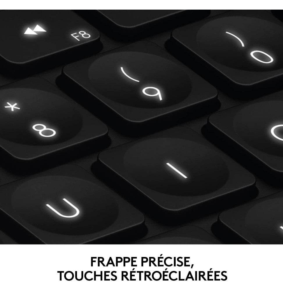 Clavier Bluetooth Multidispositif Logitech Craft - Français (AZERTY) - Logically