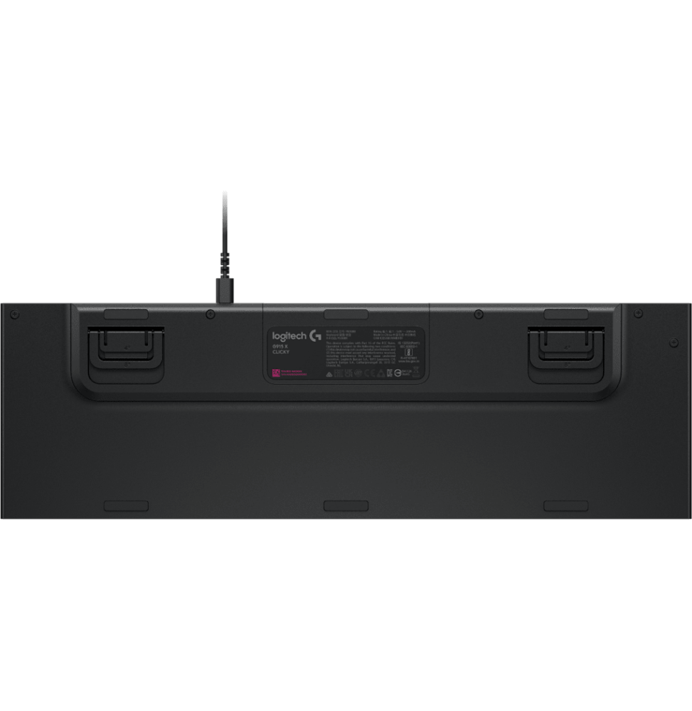 Clavier Logitech Gaming sans fil G915 X LIGHTSPEED Black Qwerty (920-012942)
