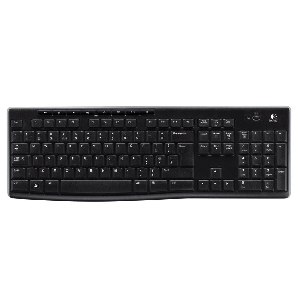 Clavier Logitech Wireless Keyboard K270 - AZERTY (920-003748)
