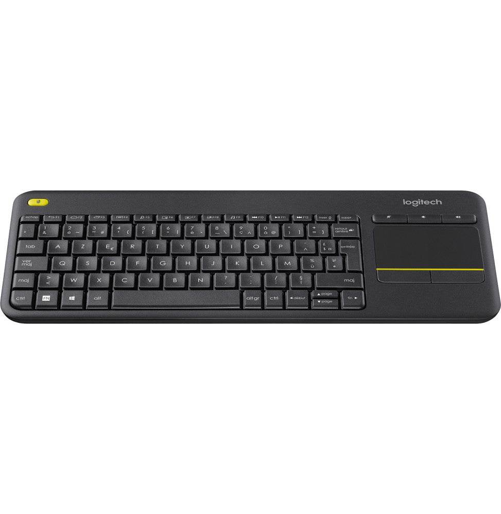 Clavier sans fil avec pavé tactile intégré Logitech K400 Plus - Logically