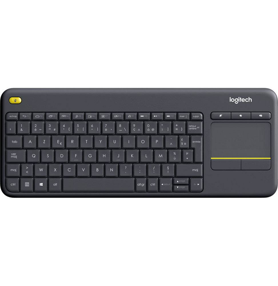 Clavier sans fil avec pavé tactile intégré Logitech K400 Plus - Logically