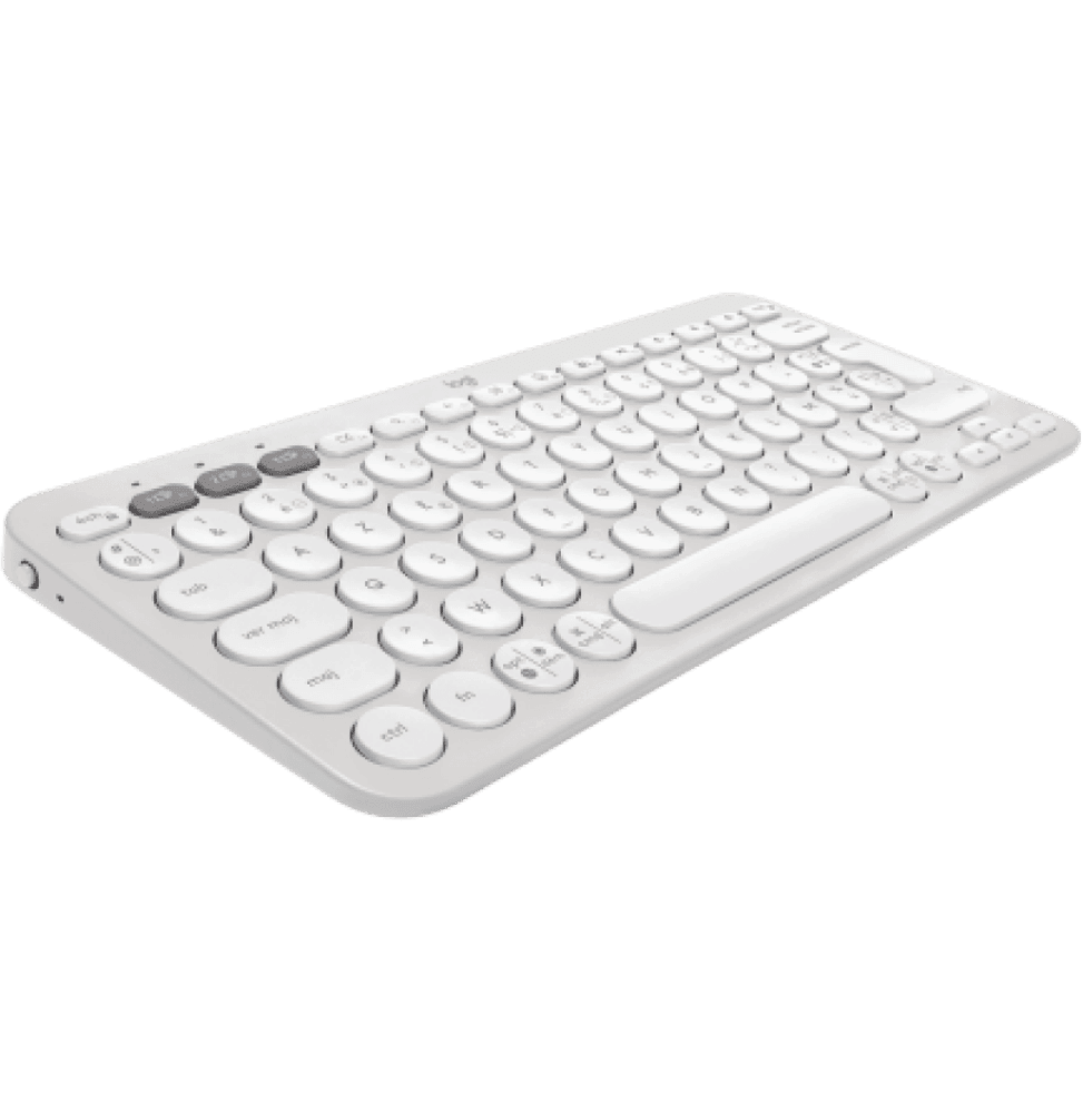 Clavier sans fil Logitech Pebble Keys 2 K380s - Français (AZERTY) - Logically