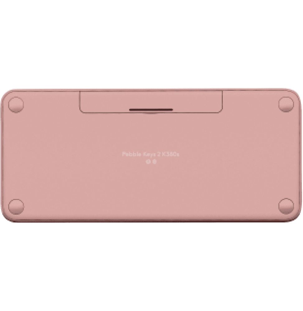Clavier sans fil Logitech Pebble Keys 2 K380s Rose - Français (AZERTY) - Logically