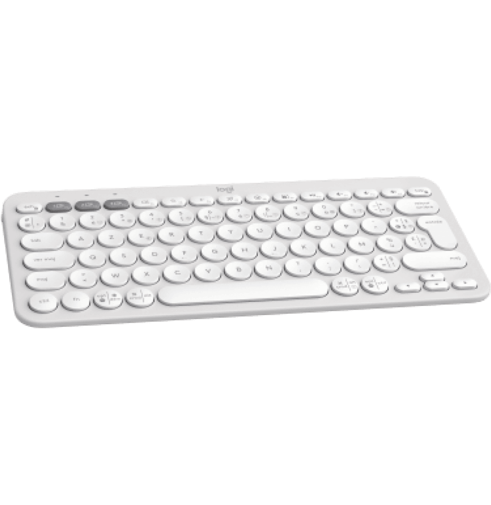 Clavier sans fil Logitech Pebble Keys 2 K380s - Français (AZERTY) - Logically