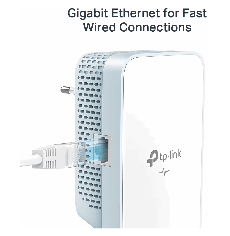CPL TP-Link AV1000 Gigabit Powerline ac Wi-Fi Kit 300 Mbps (TL-WPA7517 KIT) - Logically