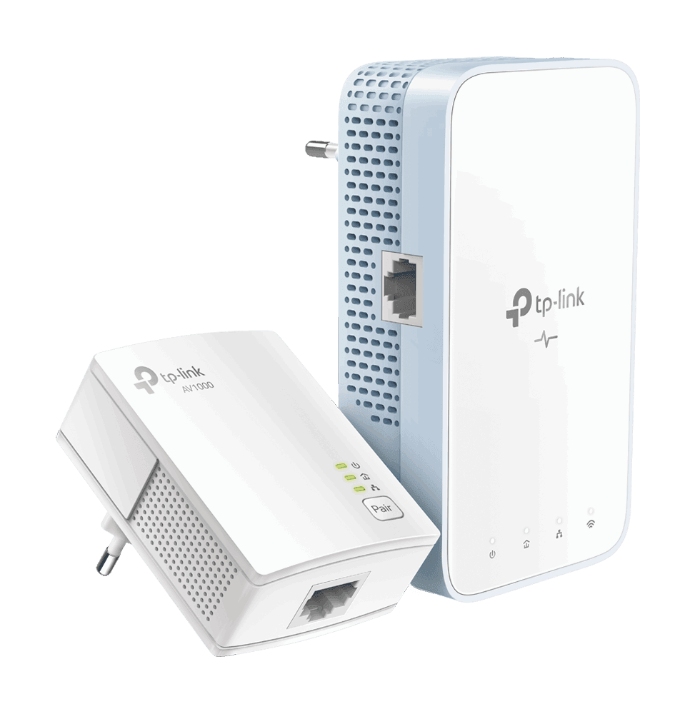 CPL TP-Link AV1000 Gigabit Powerline ac Wi-Fi Kit 300 Mbps (TL-WPA7517 KIT) - Logically