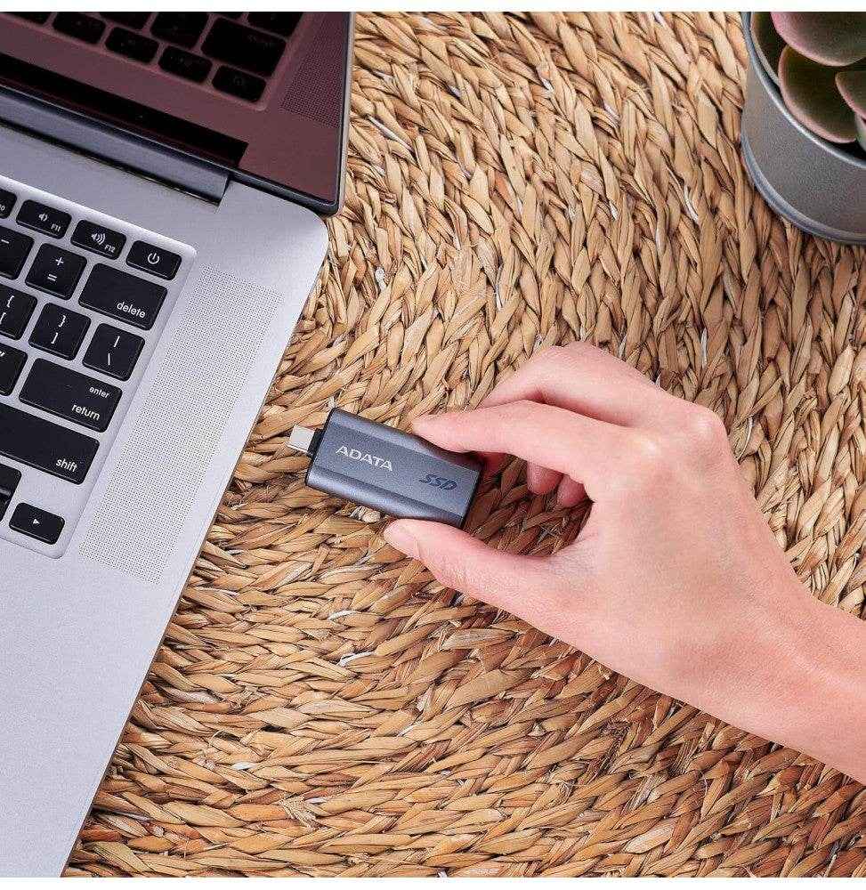 Disque Dur portable SSD ADATA SC750 USB-C - 2To (SC750-2000G-CCBK)