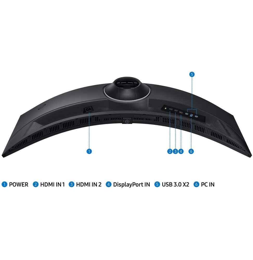 Écran Samsung 49" incurvé Gaming Odyssey Neo G9 G95C 4K (LS49CG950EUXEN)