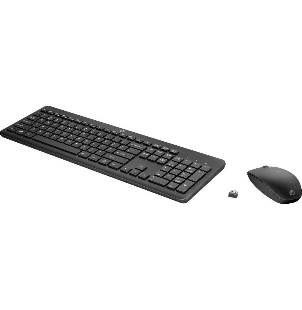 Clavier et souris sans fil HP 235 - AZERTY (1Y4D0UT) - Logically