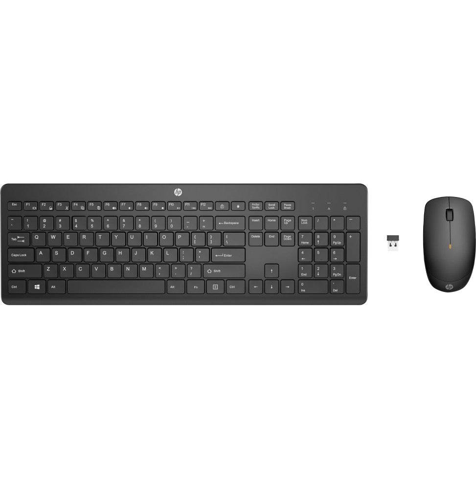 Clavier et souris sans fil HP 235 - AZERTY (1Y4D0UT) - Logically