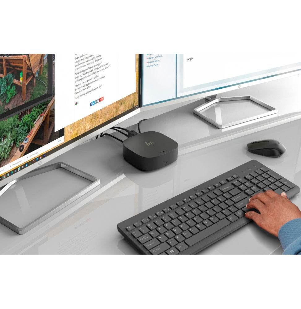 Ensemble combiné clavier et souris sans fil HP 330 (2V9E6AA) - Logically