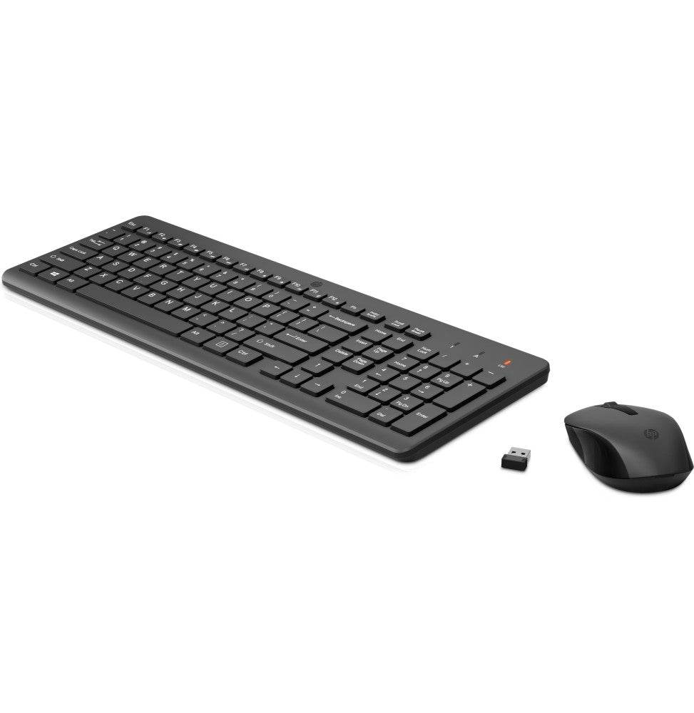 Ensemble combiné clavier et souris sans fil HP 330 (2V9E6AA) - Logically