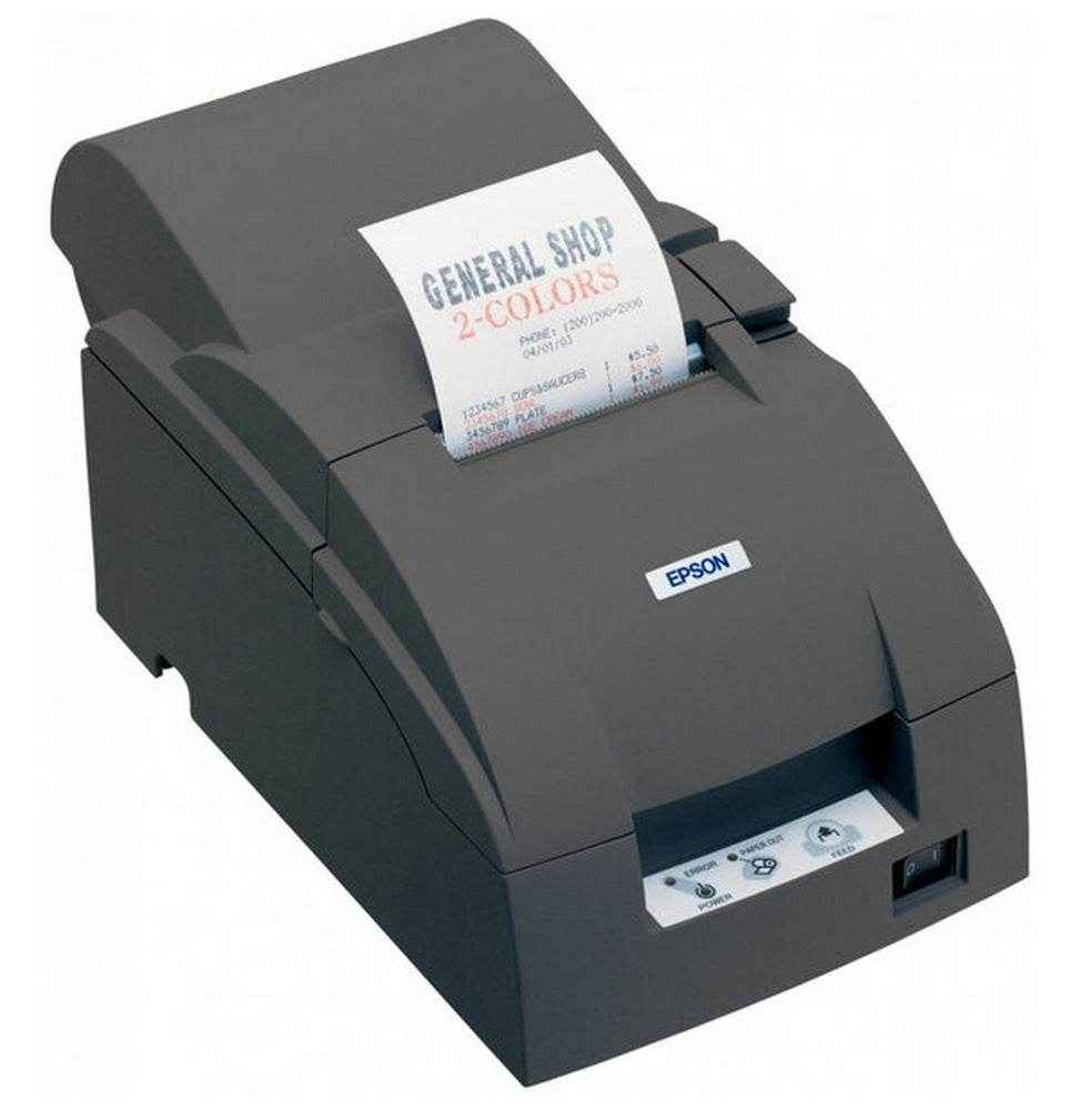 Epson TM-U220A Imprimante de tickets série version noire (avec alim) C31C513057