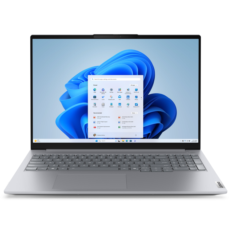 Ordinateur Portable Lenovo ThinkBook 16 G8 IAL Tactile (21SK006MTP) Ultra 5-225U