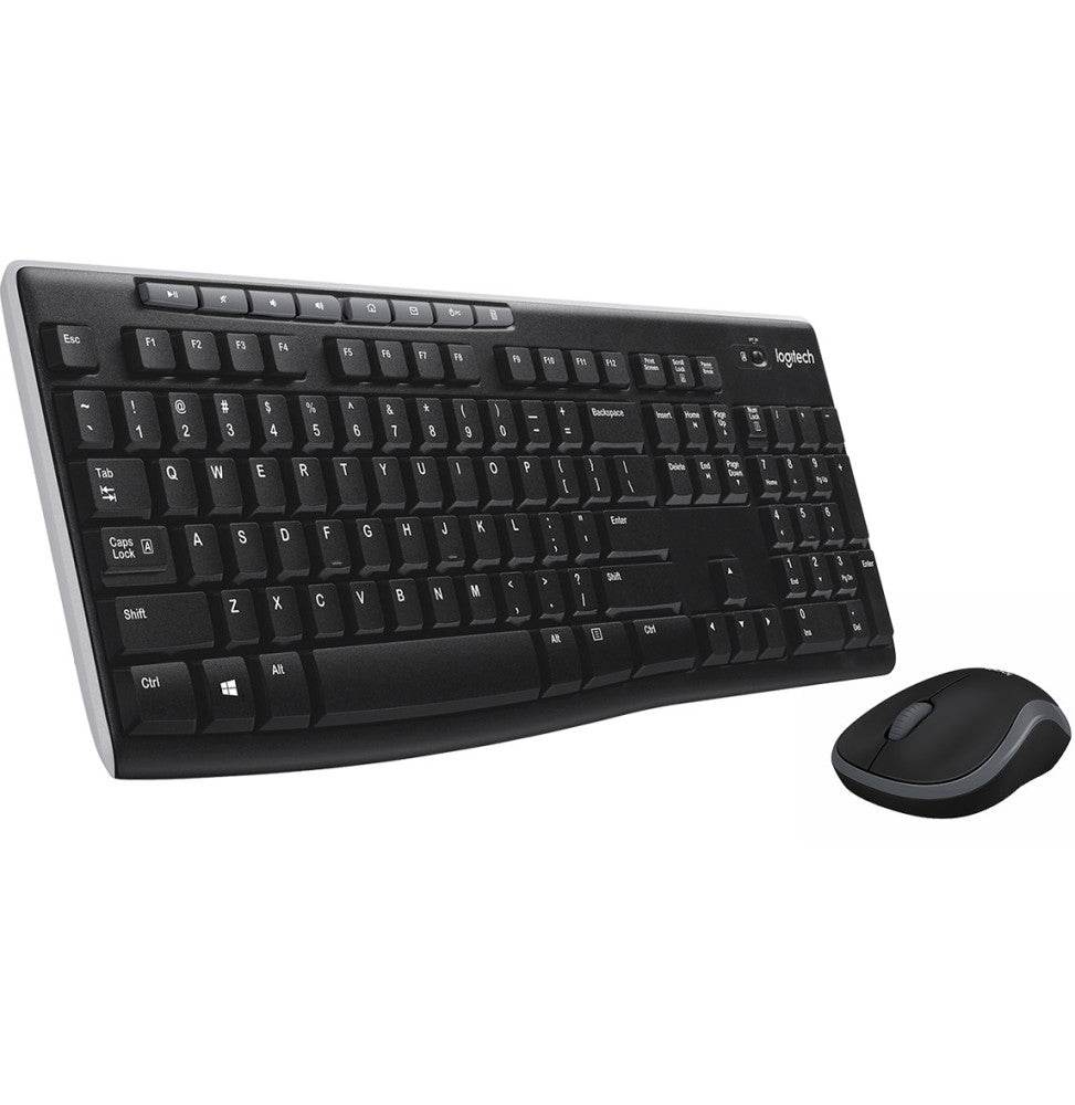 Logitech MK270 clavier + souris sans fil (Qwerty Anglais)