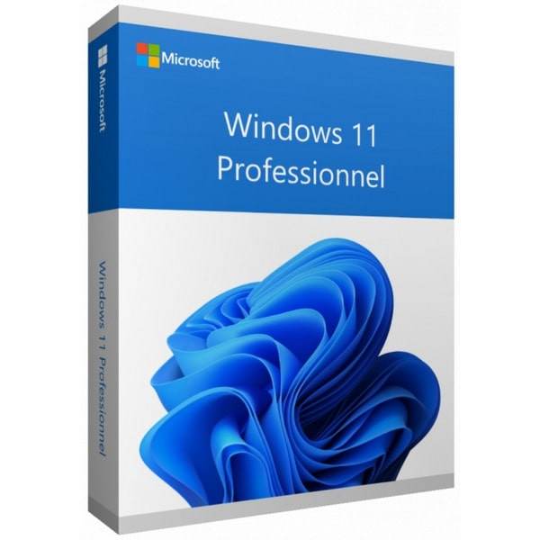 Microsoft Windows 11 Pro Arabic (Licence originale + DVD) - Logically
