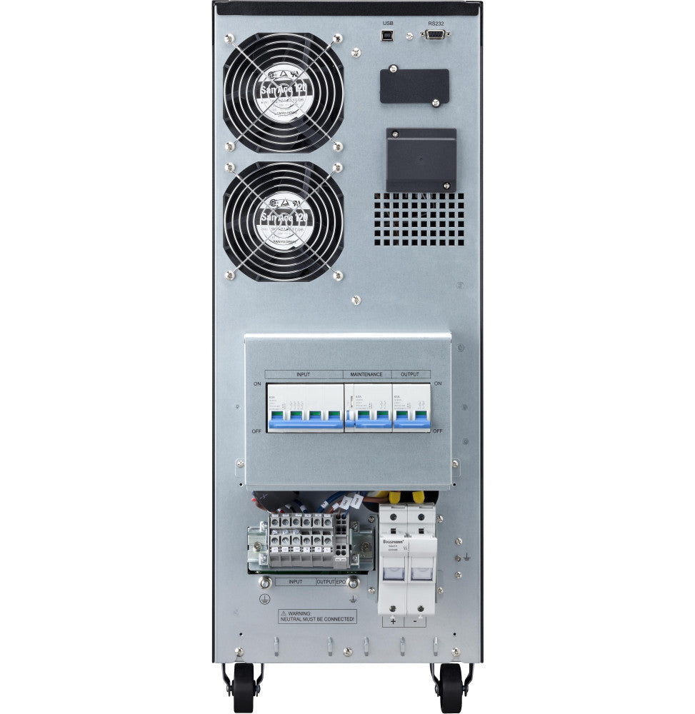 Onduleur On-line Eaton 9E 9E10KI - 8000 W / 10 kVA - Bornier