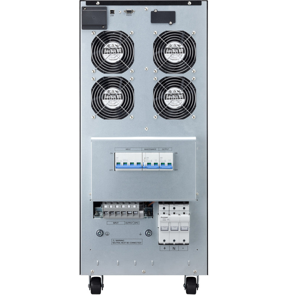Onduleur On-line Eaton 9E 9E15KI - 12000 W / 15 kVA - Bornier