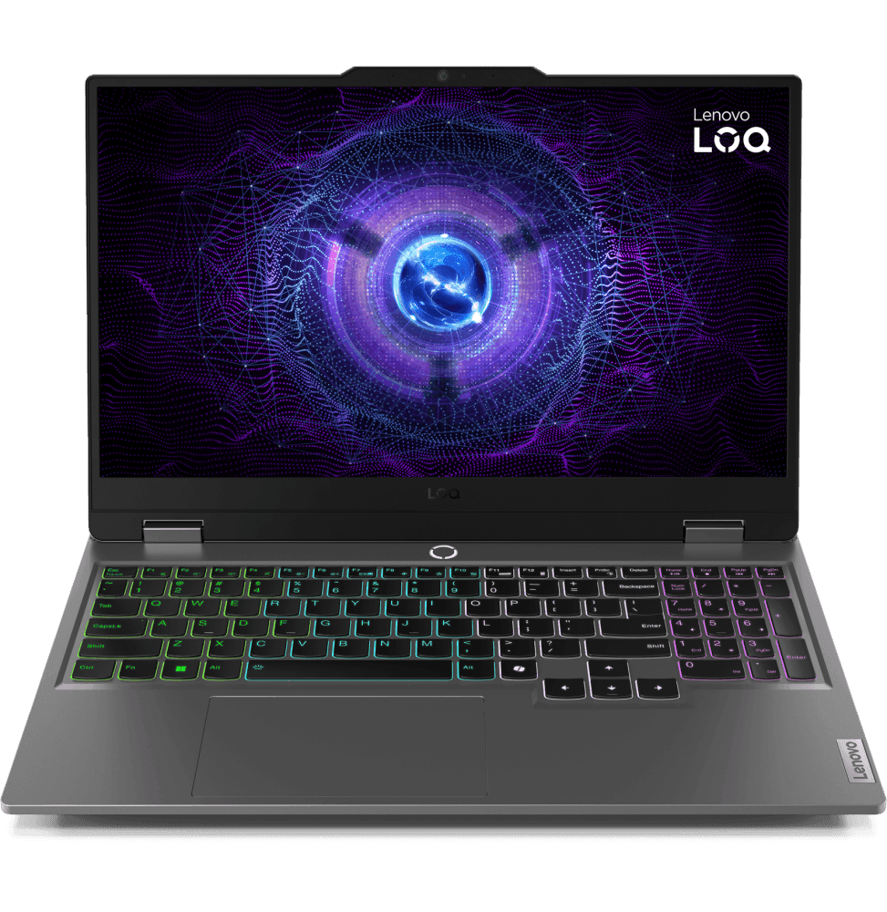 Lenovo LOQ 15IAX9E Ordinateur portable Gaming Intel® Core™ i5-12450HX (83LK006SFE) - Logically