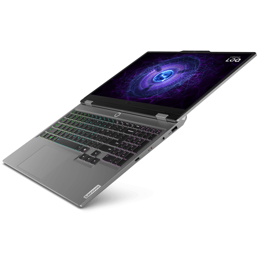 Lenovo LOQ 15IAX9E Ordinateur portable Gaming Intel® Core™ i5-12450HX (83LK006SFE) - Logically