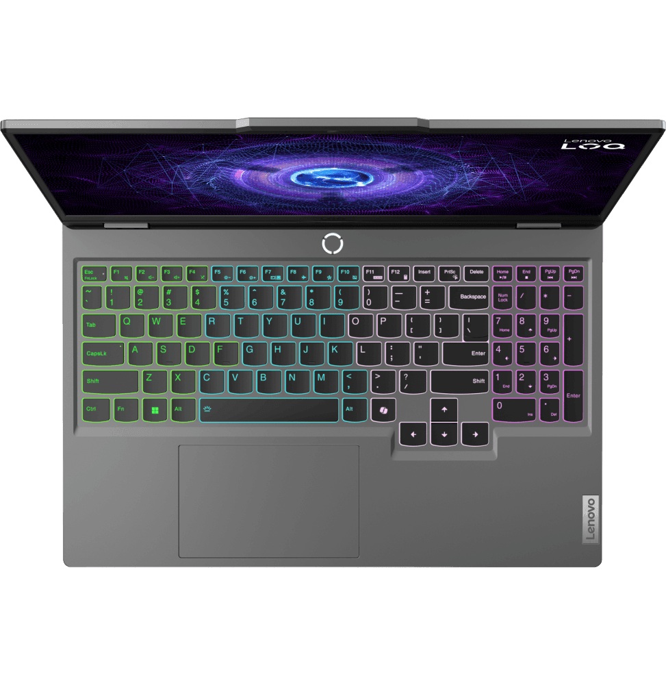 Lenovo LOQ 15IAX9E Ordinateur portable Gaming Intel® Core™ i5-12450HX (83LK006SFE) - Logically