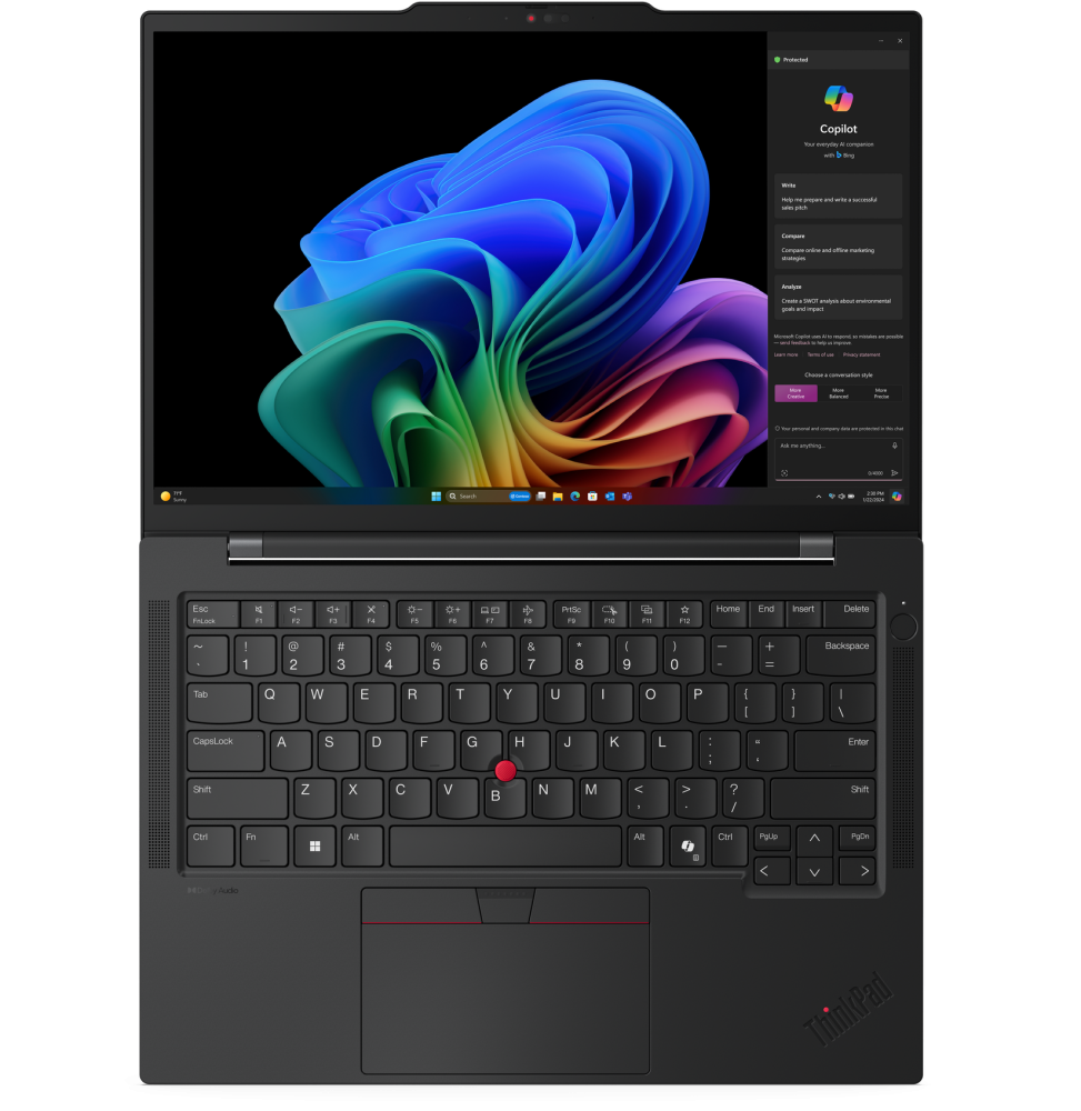 Lenovo ThinkPad T14s Gen 6 Ordinateur Portable - Snapdragon (21N10008FE)