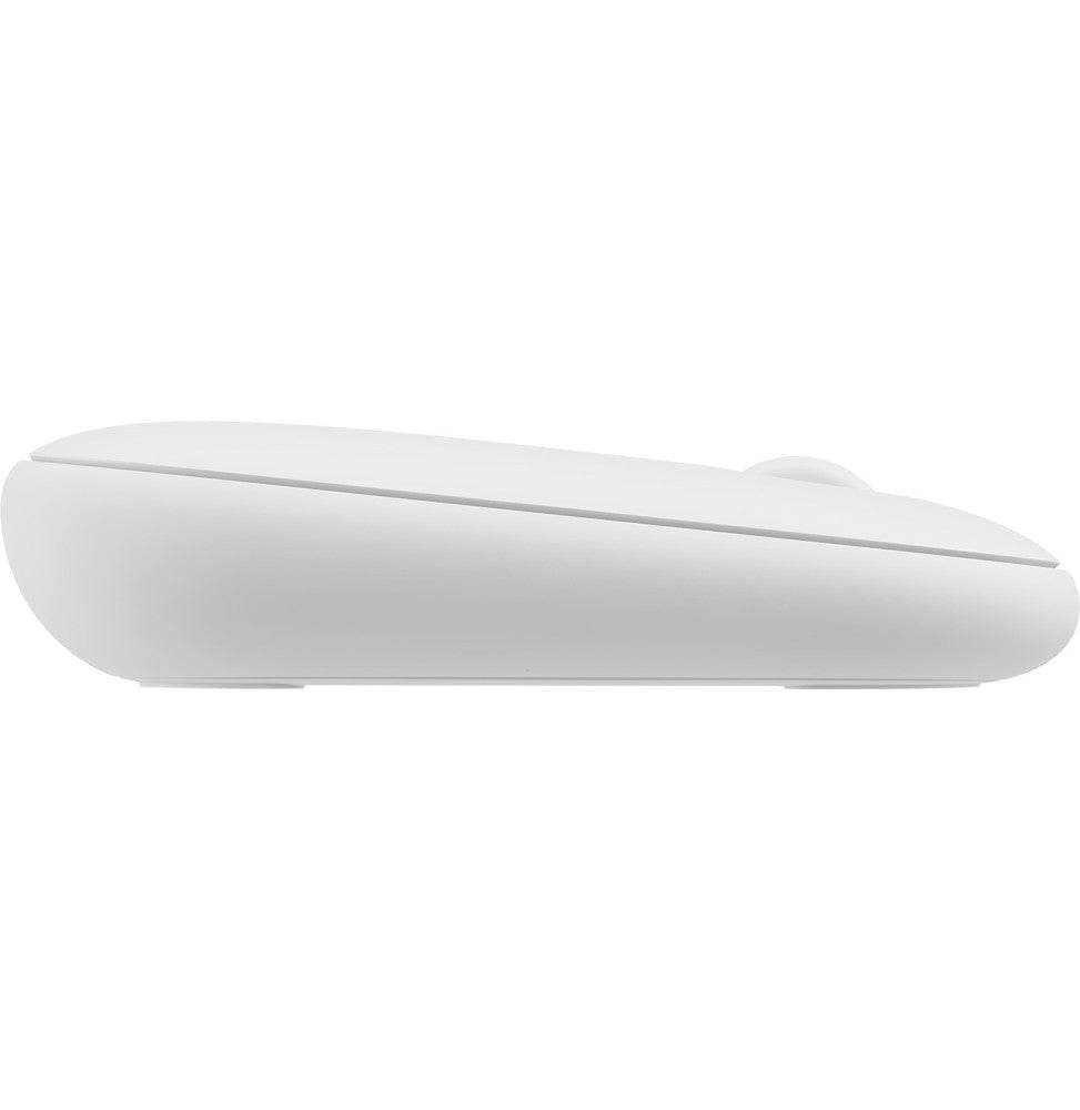 Souris sans fil Logitech Pebble M350 Blanc cassé (910-005716) - Logically