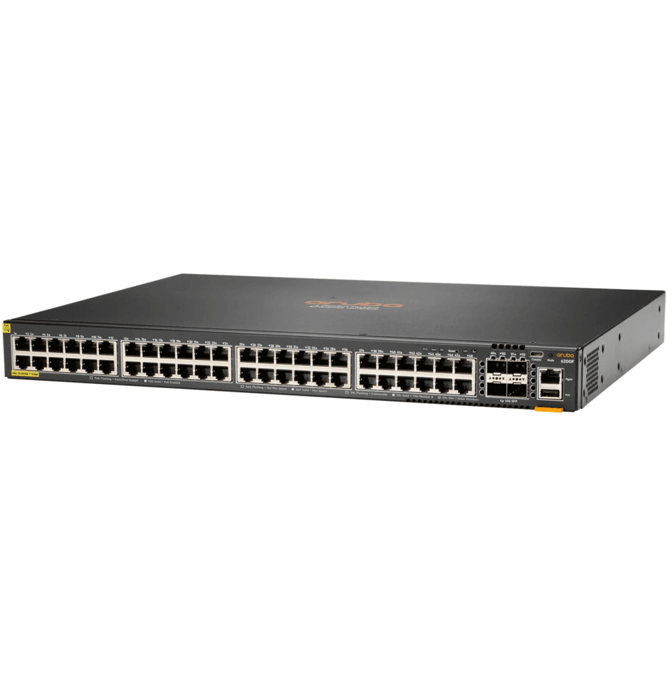 Switch Aruba 6200F 48G Class4 PoE 4SFP+ (JL727A) - Logically