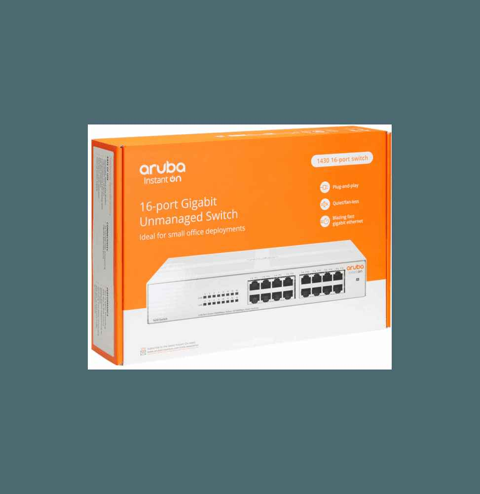 Commutateurs Aruba Instant On 1430 16G Switch (R8R47A)
