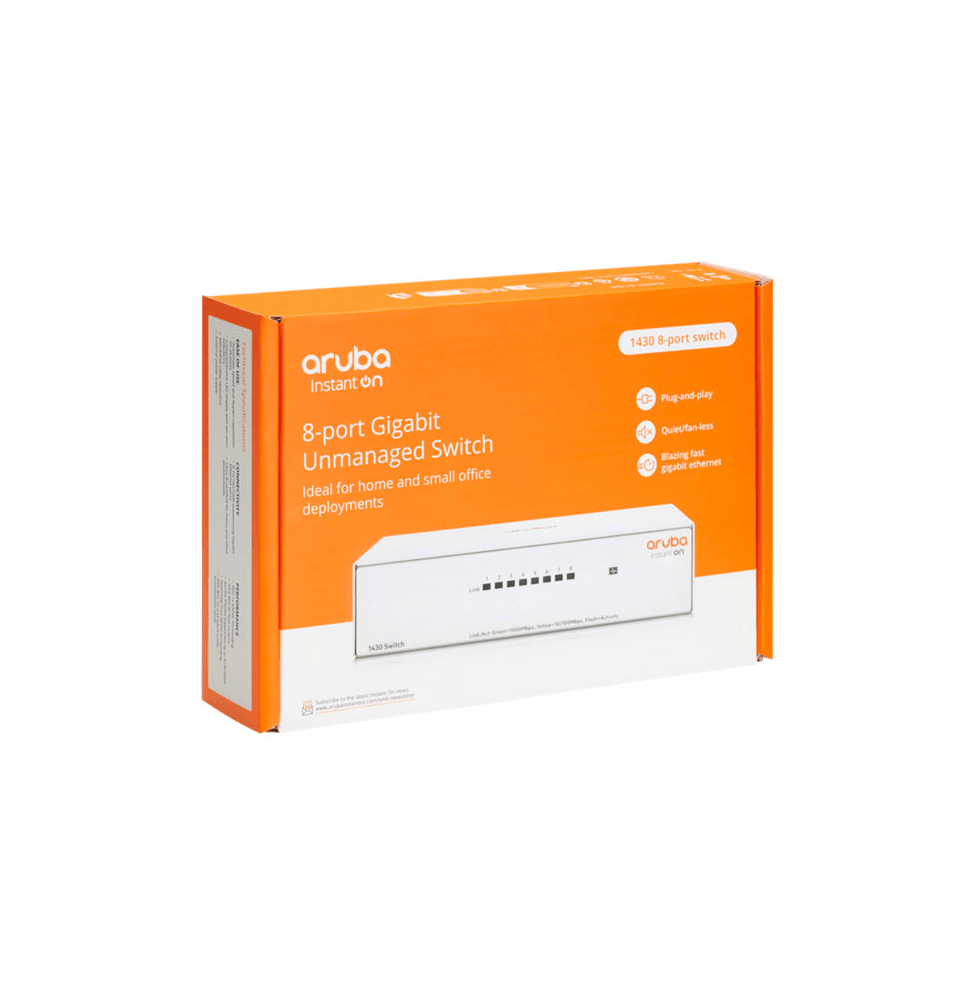 Switch Aruba Instant On 1430 8G (R8R45A) - Logically