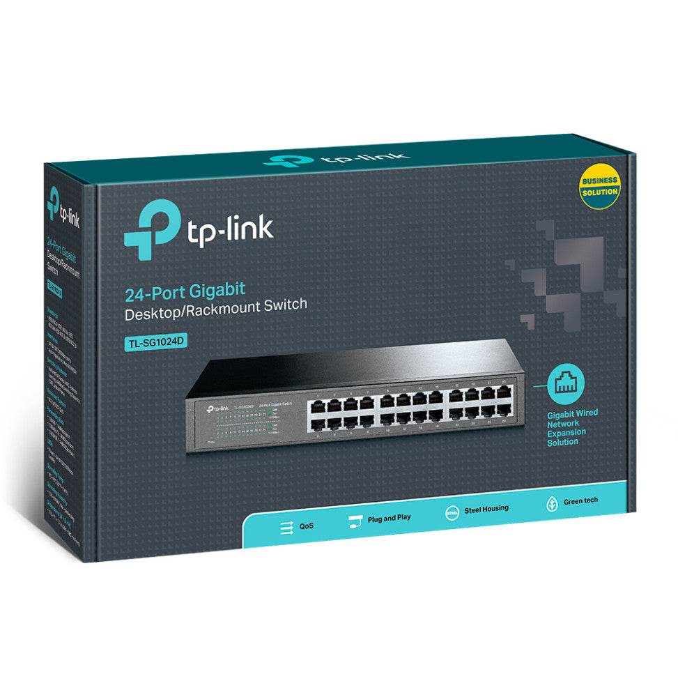 Switch de bureau TP-Link TL-SG1024D 24 ports Gigabit - Logically
