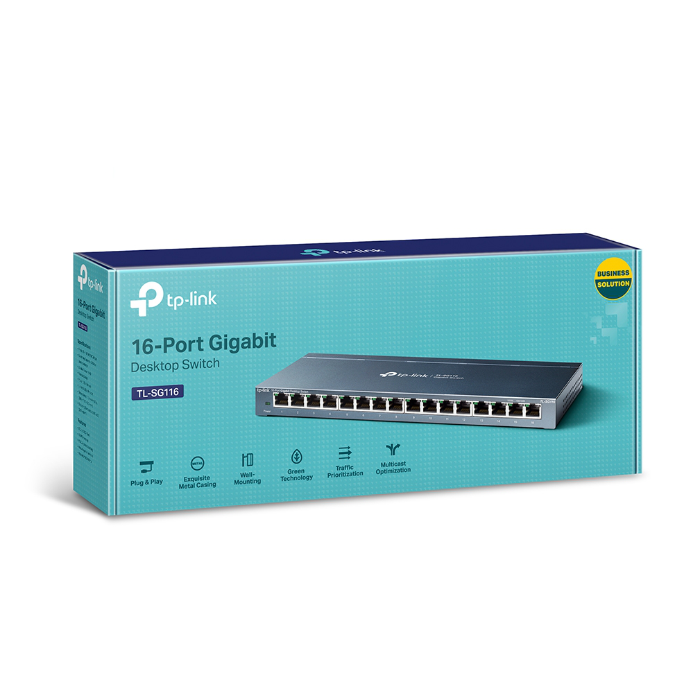 Switch de bureau TP-Link TL-SG116 Gigabit 16 ports