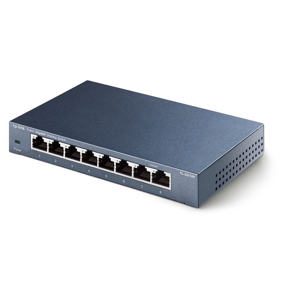 Switch de bureau TP-Link TL-SG108 8 Ports Gigabit