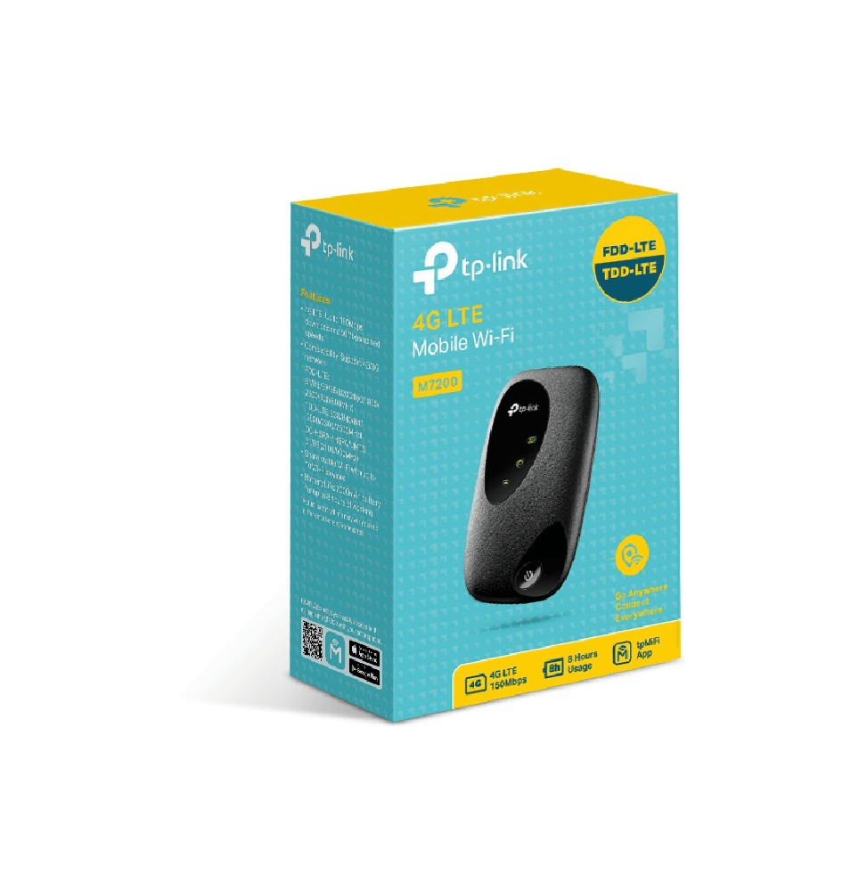 TP-Link M7200 Modem 150Mbps 4G LTE Mobile Wi-Fi - Logically