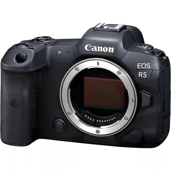 Appareil photo hybride Canon EOS R5 et objectif RF 24-105mm F4L IS USM
