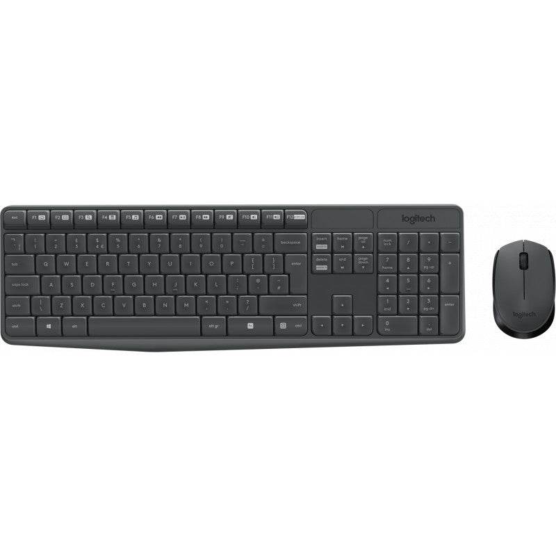 Clavier et souris sans fil Logitech MK235 AZERTY Français - Logically