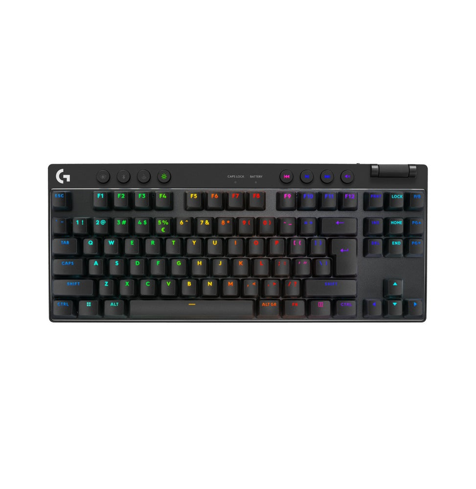Clavier Logitech Gaming G PRO X TKL LIGHTSPEED Qwerty (920-012136)